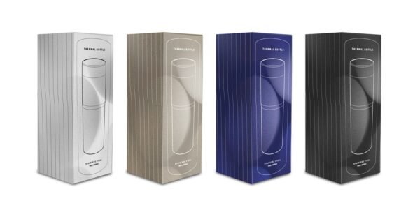 480ml thermal bottle with leak-proof sip lid and double-wall insulation by URBAN- packaging