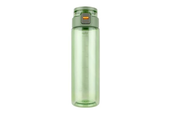 TREX 700ml plastic bottle with handle and strainer – M141 in green