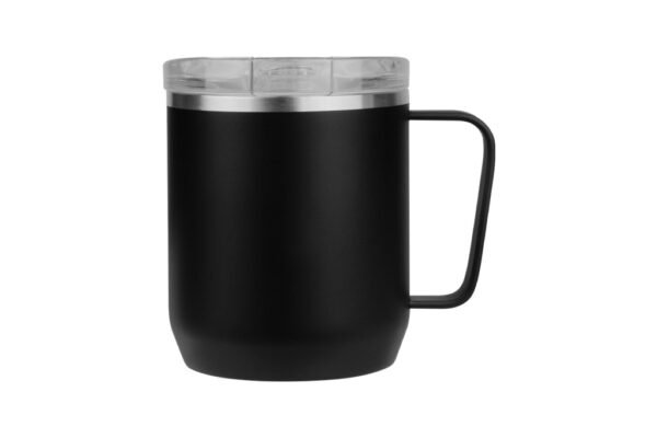 KOOLAR 300ml insulated mug with lid – stainless steel design - Black