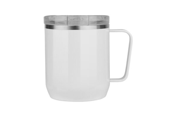 KOOLAR 300ml insulated mug with lid – stainless steel design - White