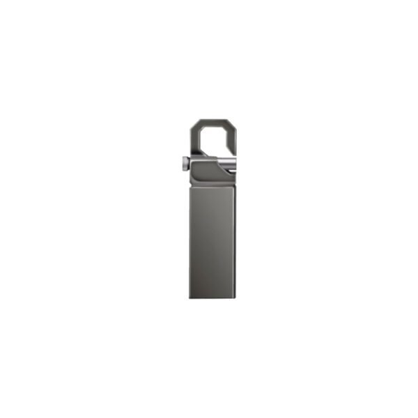 Gun metal alloy USB drive MT0118A with durable casing and 3-year warranty - printing area