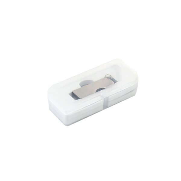 Silver swing USB drive MT066B with alloy-plastic body and 3-year chip warranty - packaigng