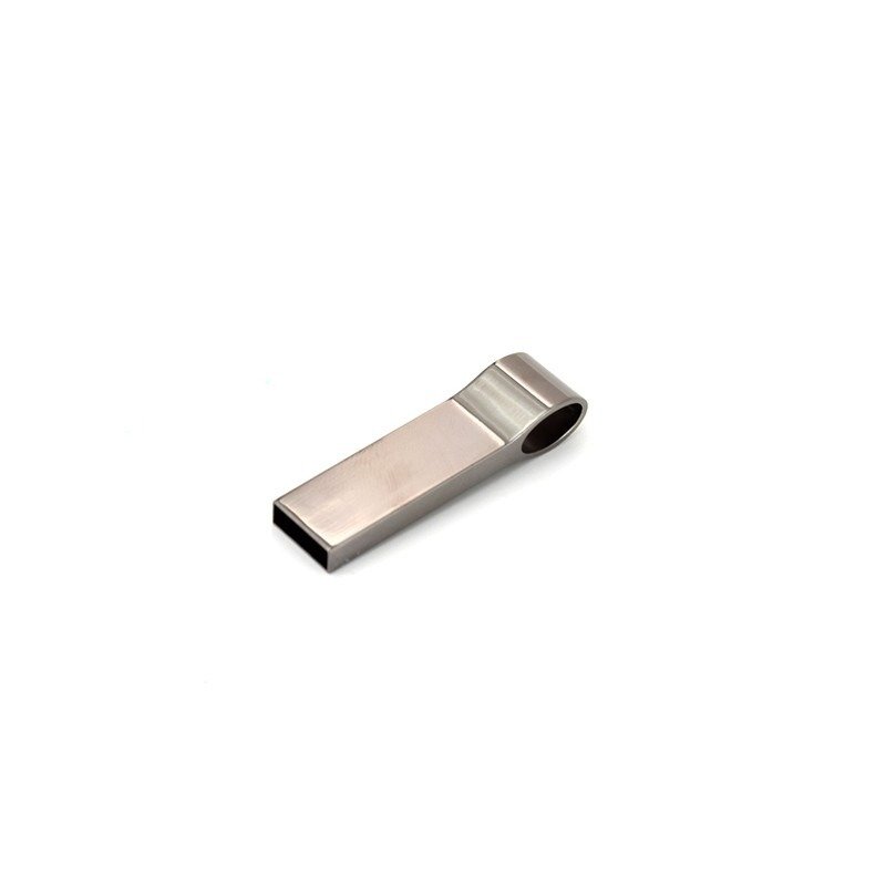 Gun metal thumb drive MT110A with alloy finish and 3-year memory chip warranty