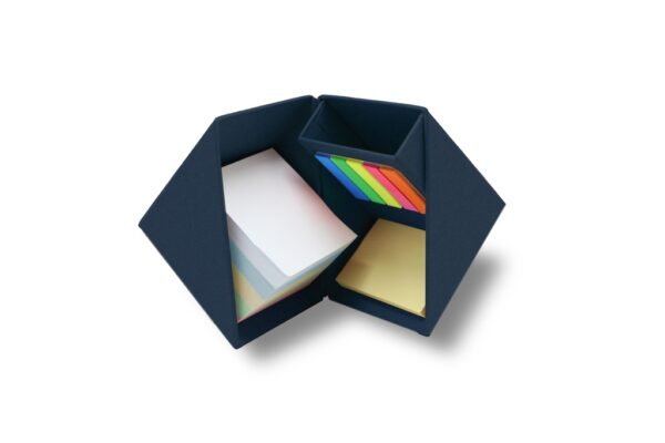 S115M THE CUBE sticky memo cube box with colorful notes and page markers- product detail 2
