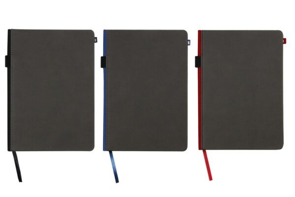 Infinity planner with pen loop and calendar pages in PU leather cover- Group