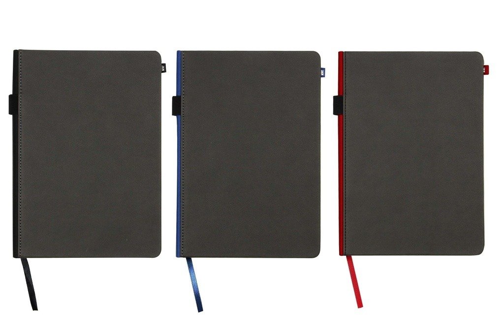 Infinity planner with pen loop and calendar pages in PU leather cover- Group