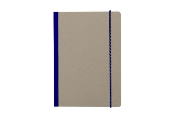Eco infinity planner with habit tracker and calendar in recycled greyboard cover- Blue