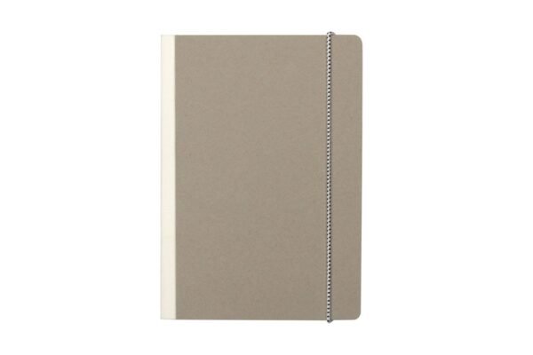 Eco infinity planner with habit tracker and calendar in recycled greyboard cover- white