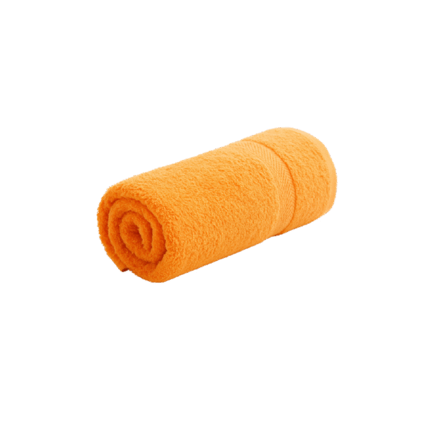 Orange Gares TW07 sports hand towel 100% cotton 14x30 inches