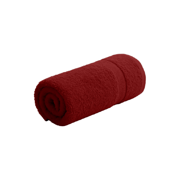 Maroon Gotextiles TW06 extra large 30x60 inch 440gsm cotton towel