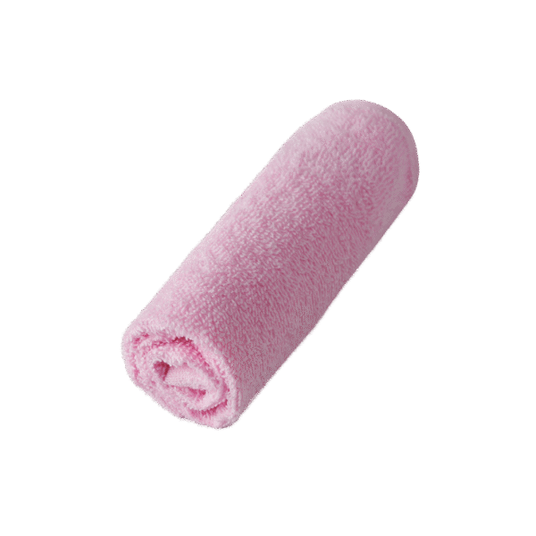 Geardres TW09 12x12 inch cotton face towel in Pink
