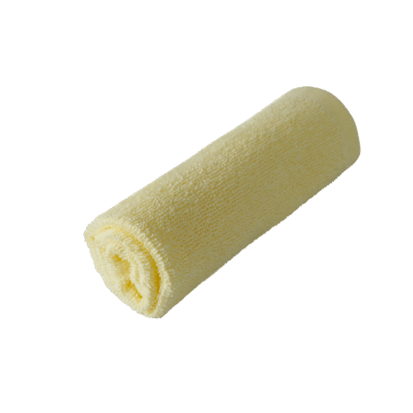 Geardres TW09 12x12 inch cotton face towel in Yellow