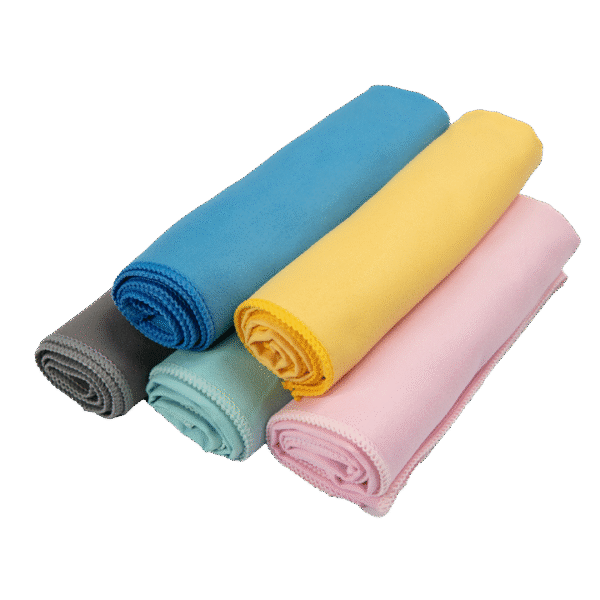 Qelita TW10 polyester sport towel 14x30 inch eco-dye design