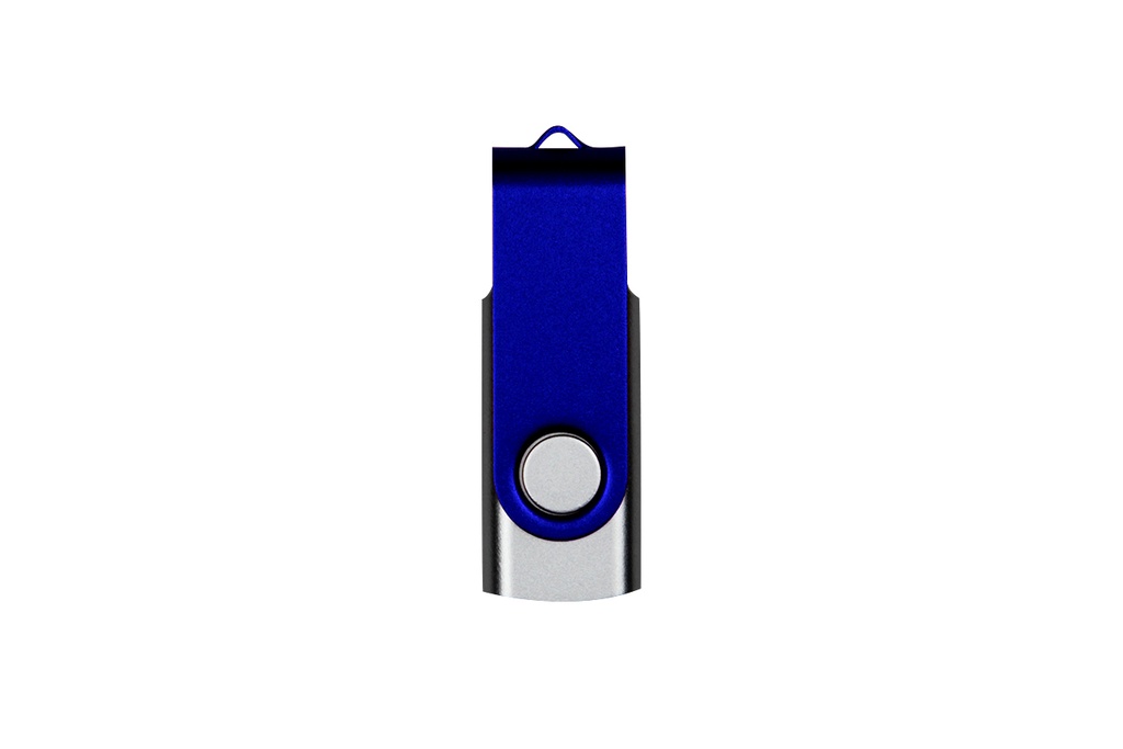 EZ398 16GB Swivel USB Flash Drive with aluminium body- Blue