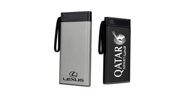 G65 NEO 10000mAh fast charging power bank with dual output and LED indicators- With logo