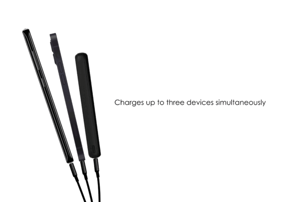 SG120 HURRICANE 3in1 Charging Cable – Portable & Retractable- charge up to three devices simultaneously