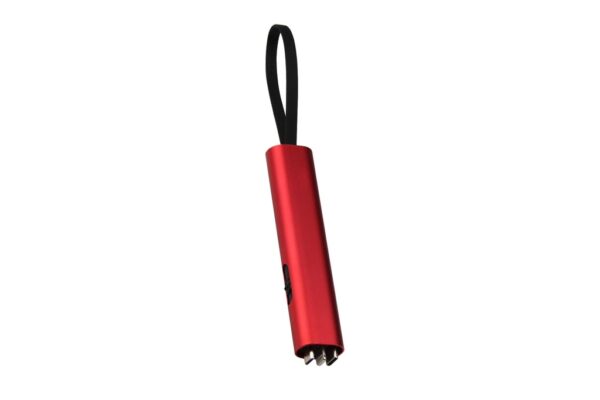 SG122 TRINKET Charging Cable for Fast Multi-Device Charging- Red