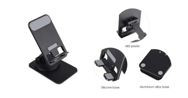 SG129 SENSA Phone Holder – Adjustable & Foldable Stand- Material