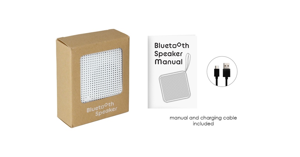 SG131 FUNK portable Bluetooth speaker with logo printing- Pacckaging