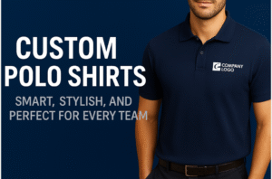 Custom Polo Shirts: Smart, Stylish, and Perfect for Every Corporate Team