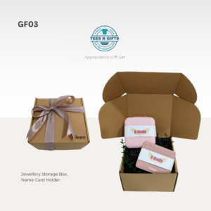Personalised Card Holder & Jewellery Box Gift Set – GF03