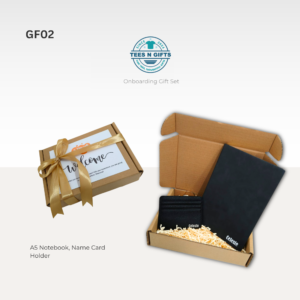 Personalised Card Holder & A5 Notebook Gift Set – GF02