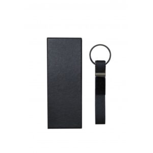 Premium PU Leather Keychain with Custom Logo Printing KY31