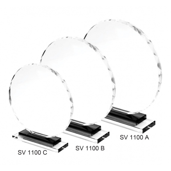crystal plaque award sv11