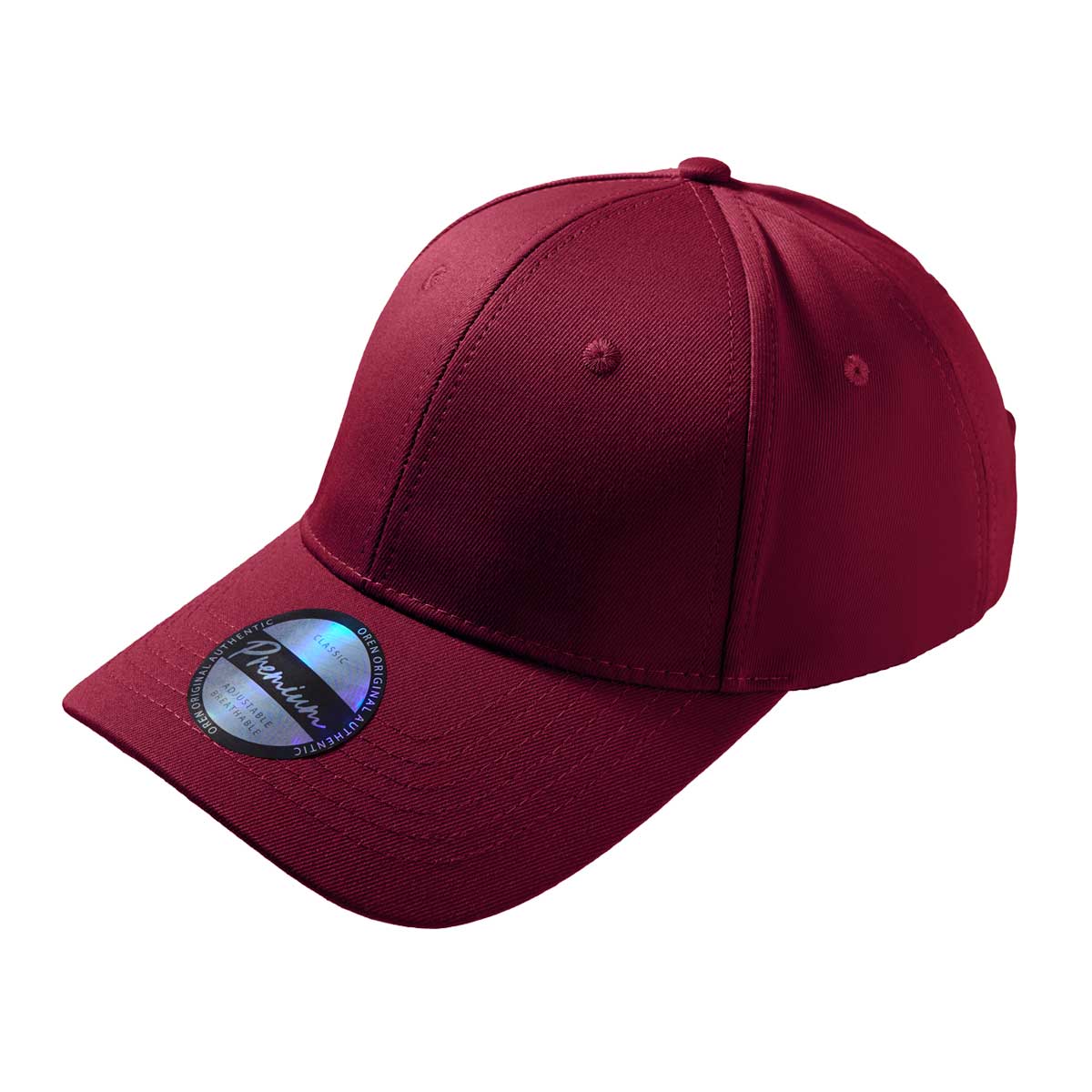 Polyester Baseball Cap CP28-maroon