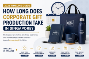 How Long Does Corporate Gift Production Take in Singapore? (2026 Timeline Guide)