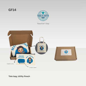 Personalised Tote Bag and Pouch Gift Set – GF14