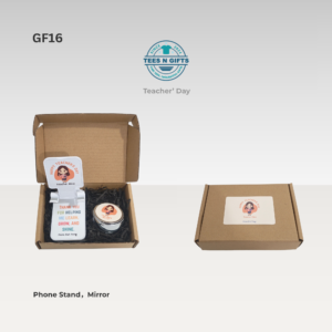 Personalised Phone Stand and Mirror Gift Set – GF16