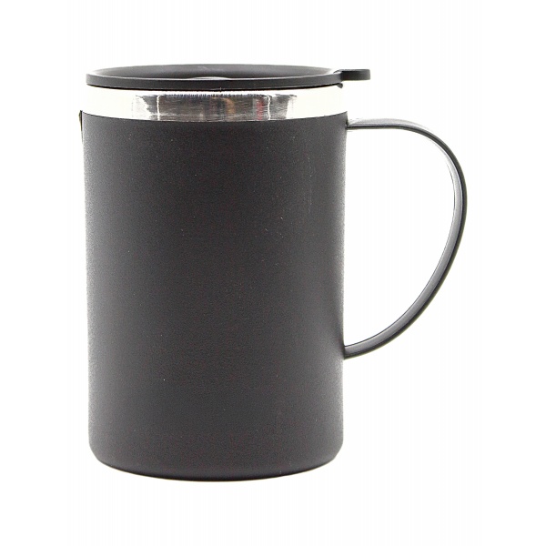 Stainless Steel Auto Mug Singapore am8102_black