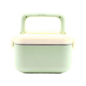 CE86 Stainless Steel Food Container with Spoon Storage 450ml