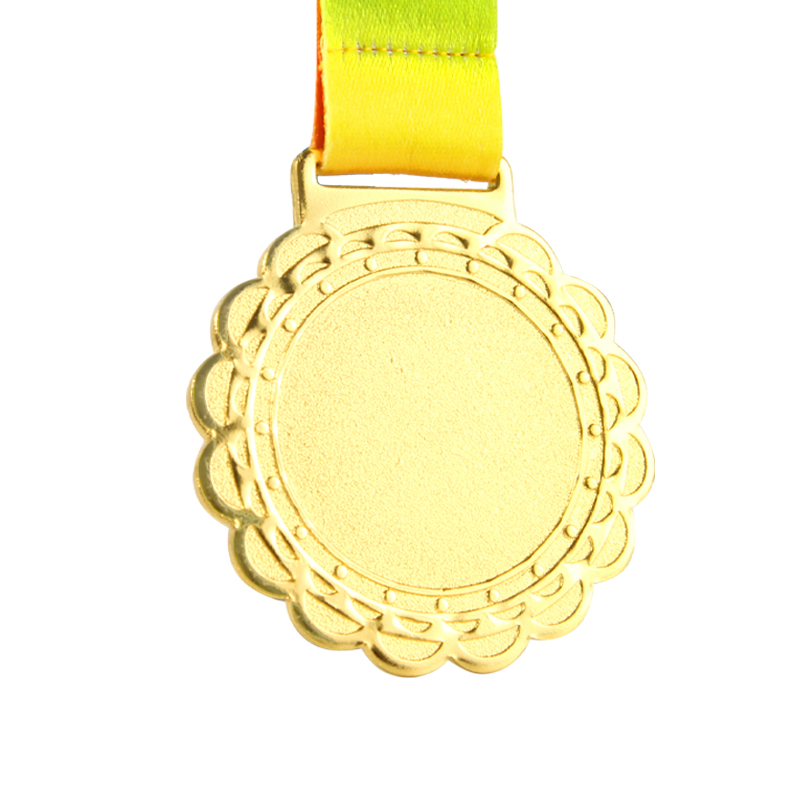 customised metal medal Singapore MM1668_GOLD