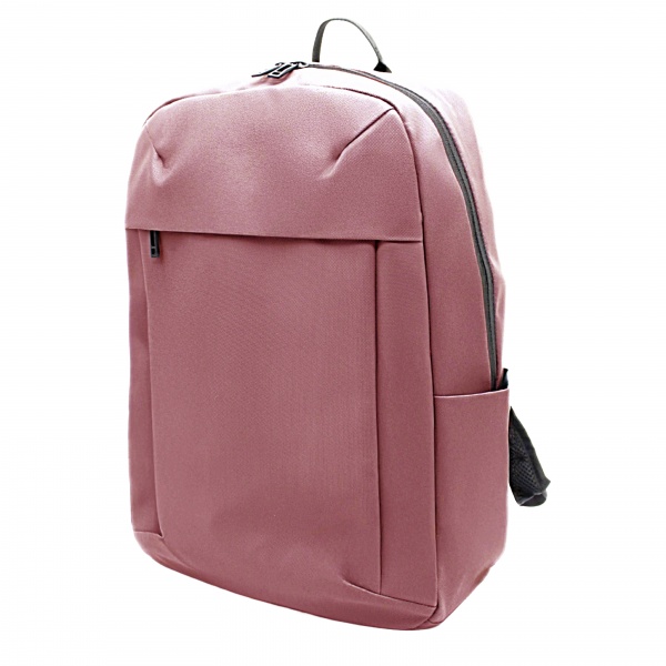 waterproof PU leather backpack bpaa_maroon