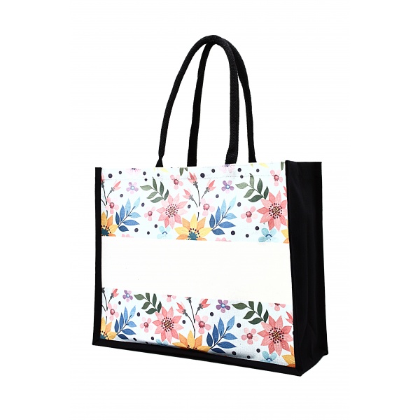 laminated canvas tote bag Singapore cb44_powder_blue