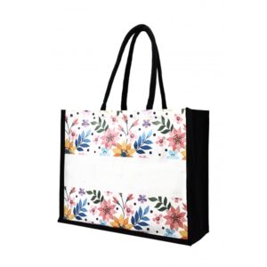 Laminated Canvas Utility Tote Bag CB44
