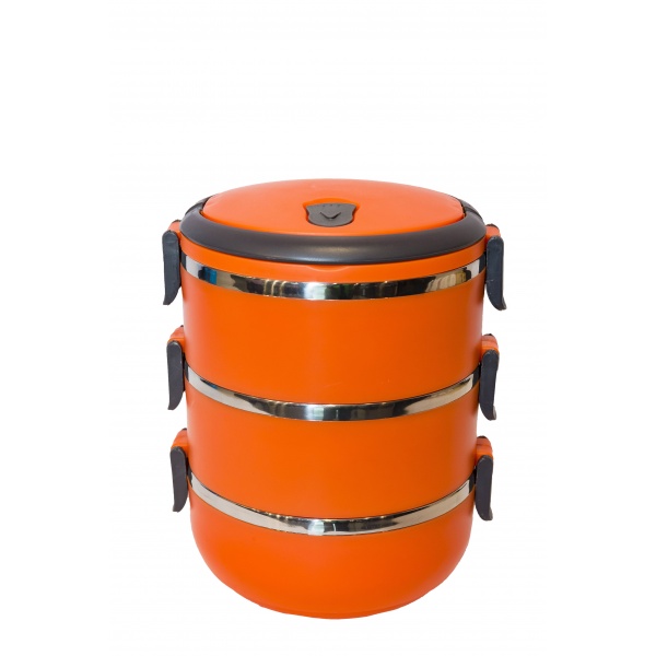 1350ml stainless steel food container ce42_orange
