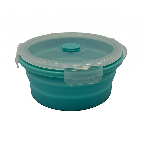 500ml silicone food container ce80_powder_blue