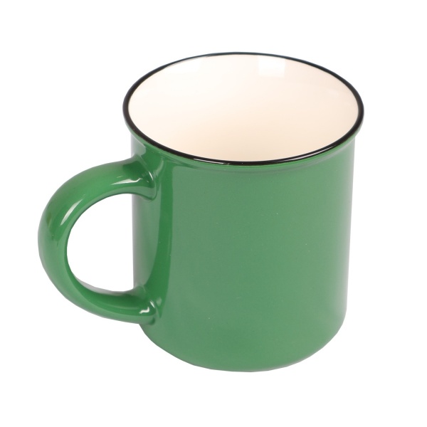 400ml Ceramic Mug Singapore cr20_green