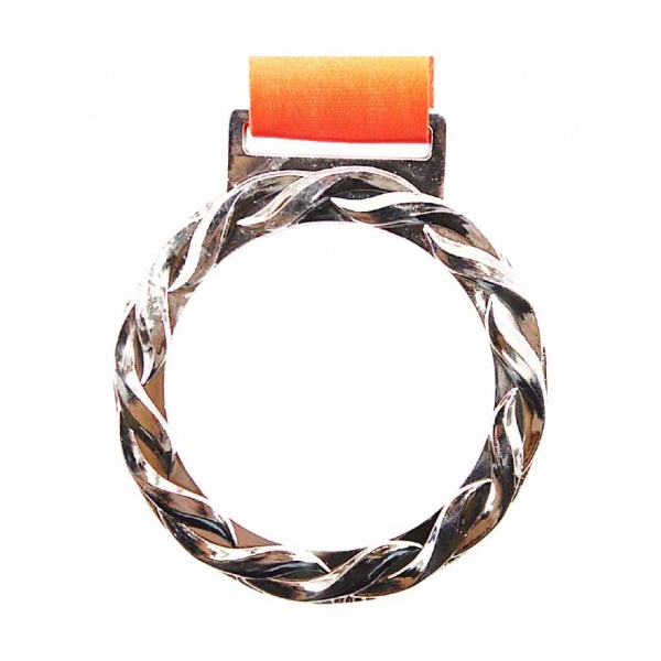custom glass aluminium medal Singapore mm20-silver