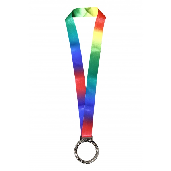 custom glass aluminium medal Singapore mm20_lanyard