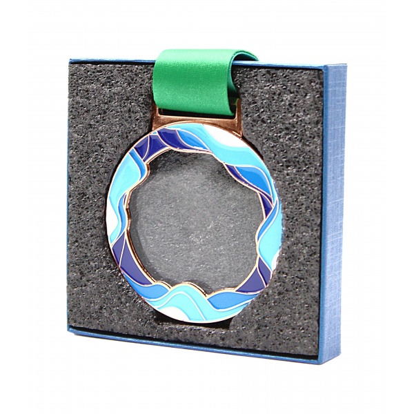 glass aluminium medal singapore mm21_box
