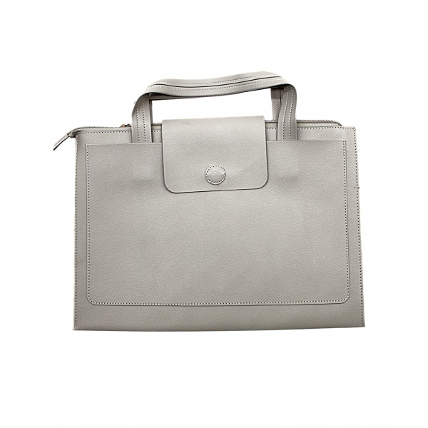 PU Leather Seminar Folder Singapore sf11_light_grey