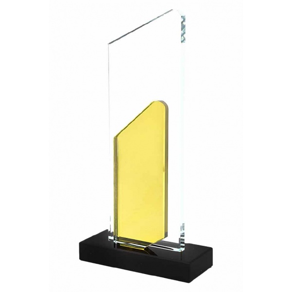 crystal plaque Singapore sv54-white