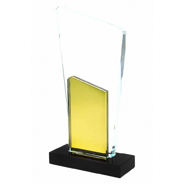 crystal plaque Singapore sv55-white