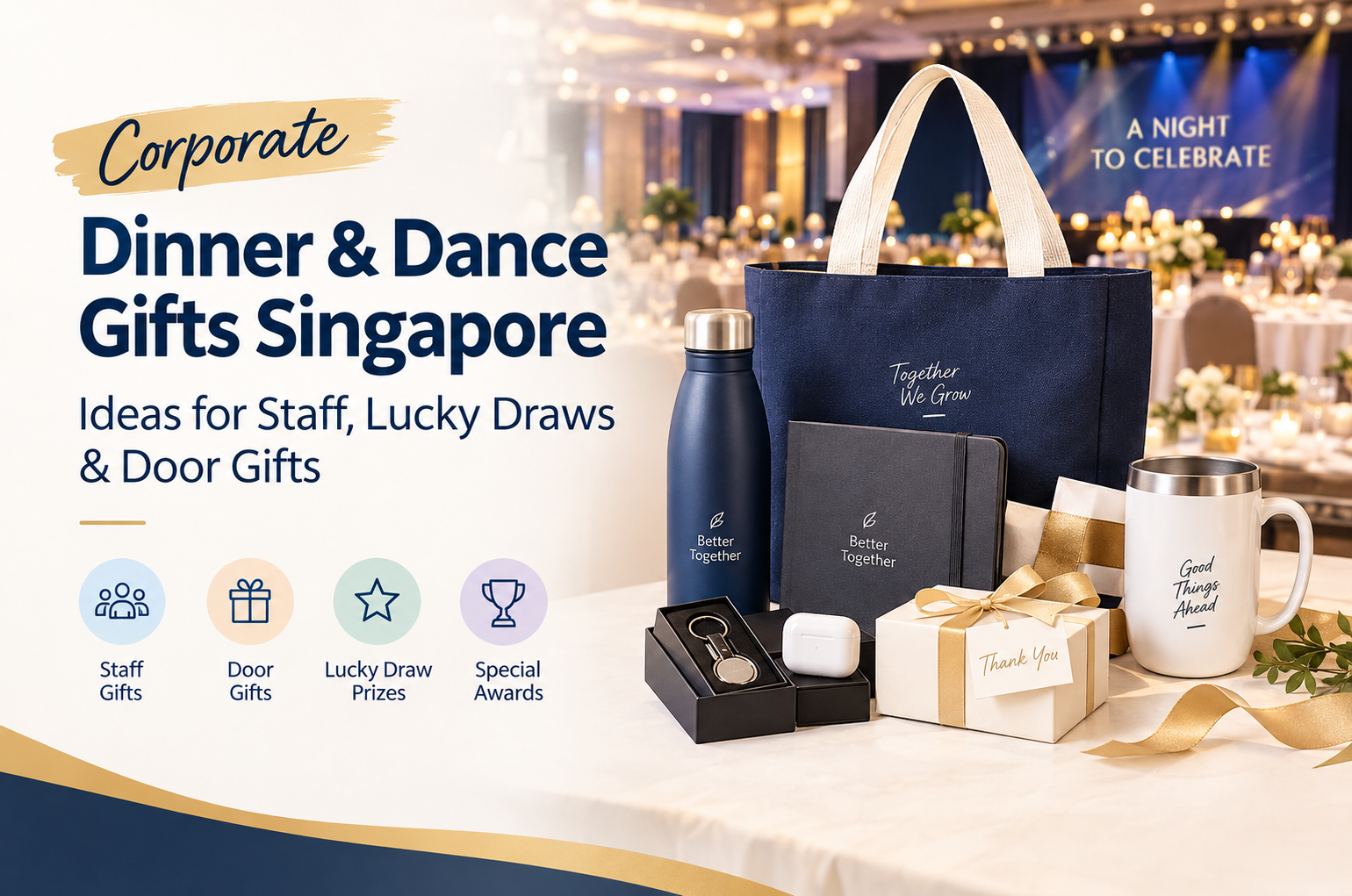 Corporate Dinner & Dance Gifts Singapore